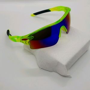 Lime Green Cycling sunglasses